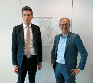 Entrevue de Claude Turmes avec Mathieu Klein, président du Conseil général de Meurthe-et-Moselle 