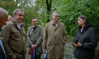 Bilan du projet pilote « Aire terrestre éducative » à Rumelange en présence du ministre Claude Meisch 