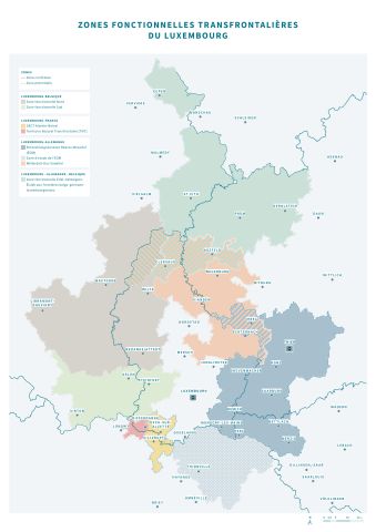 Zones fonctionnelles transfrontalières du Luxembourg