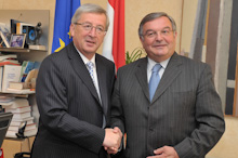 M. Jean-Claude Juncker et M. Michel Mercier